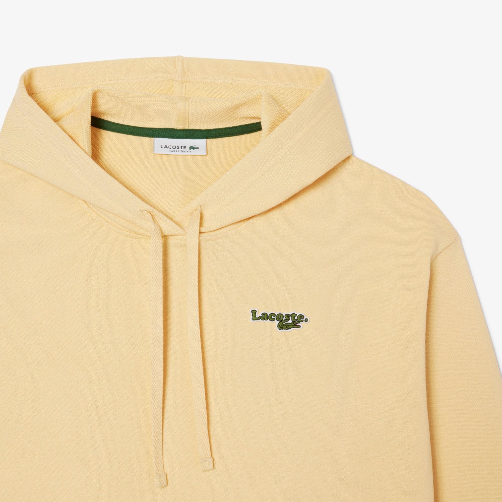 Women's Oversized Logo Hoodie by LACOSTE