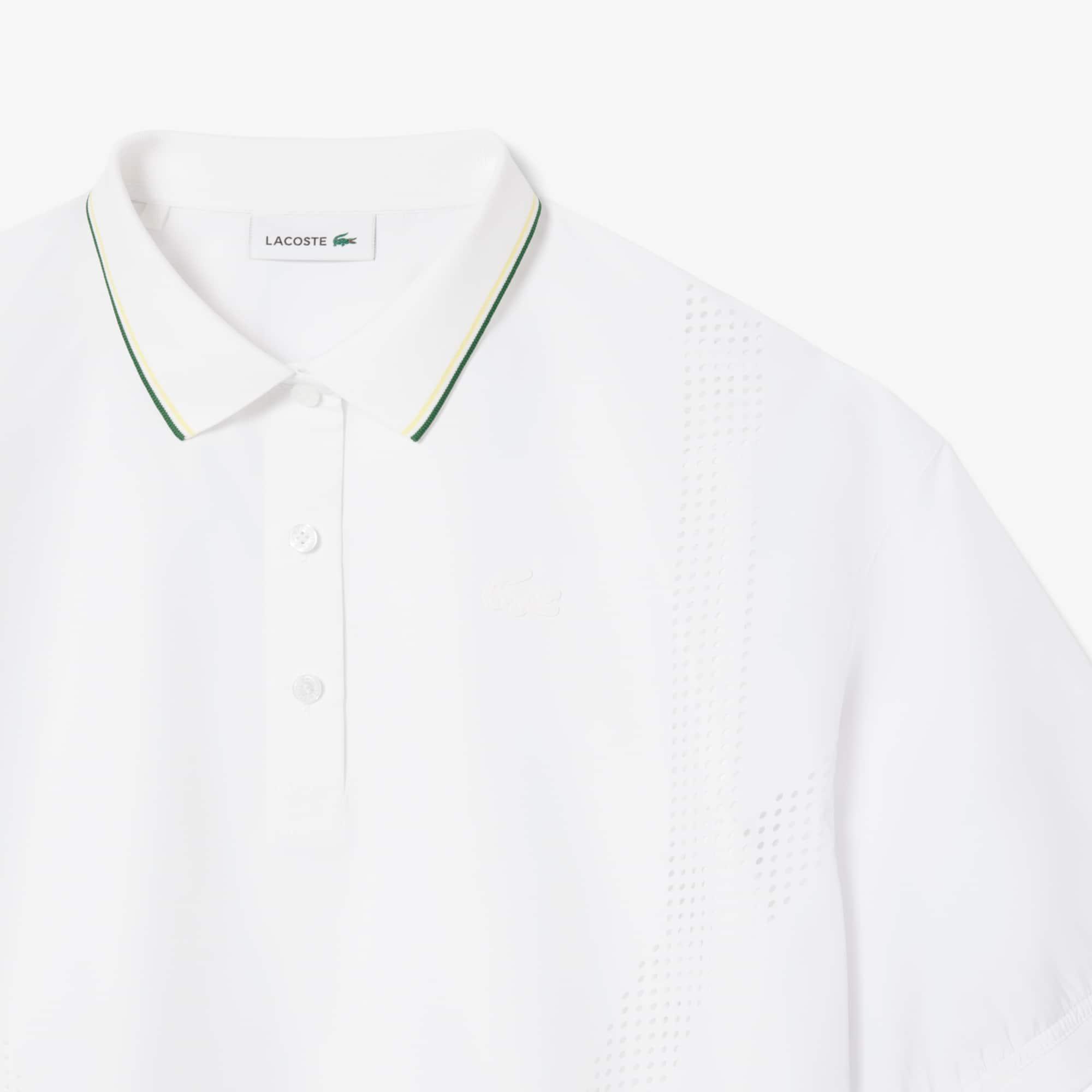 Women's Oversized Tech Fabric Polo by LACOSTE