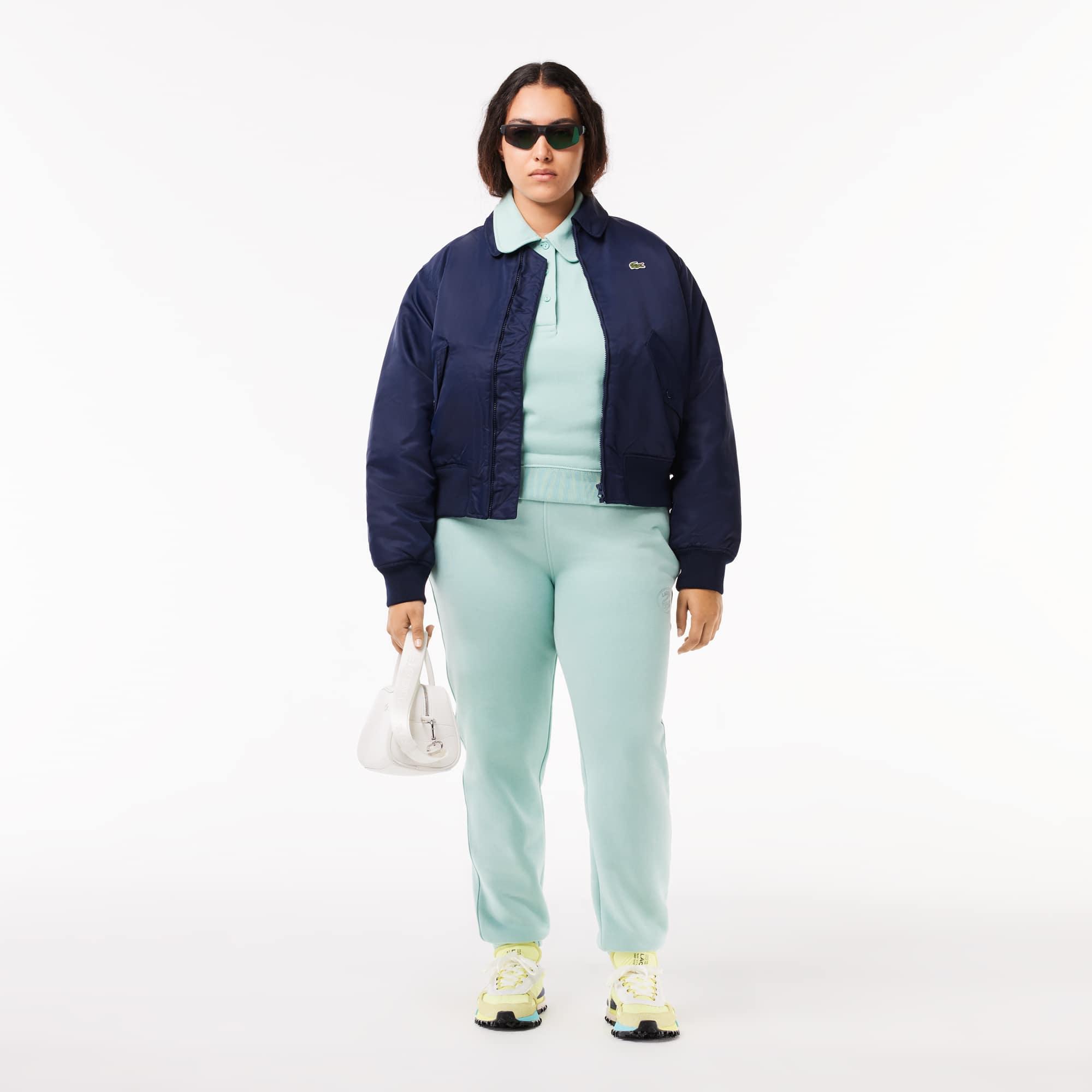 Women's Relaxed Fit Embroidered Polo Sweatshirt by LACOSTE