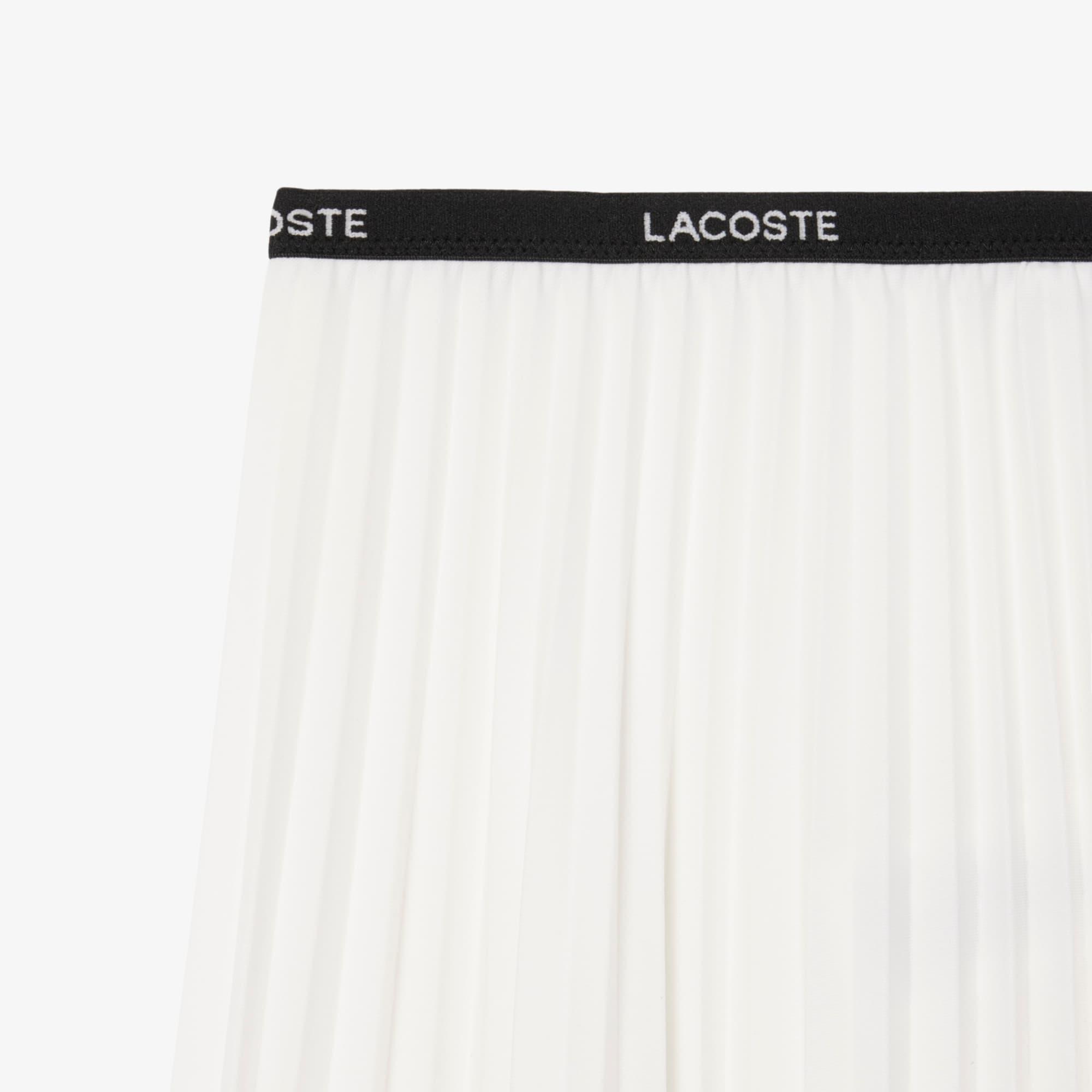 Women's Short Pleated Skirt by LACOSTE