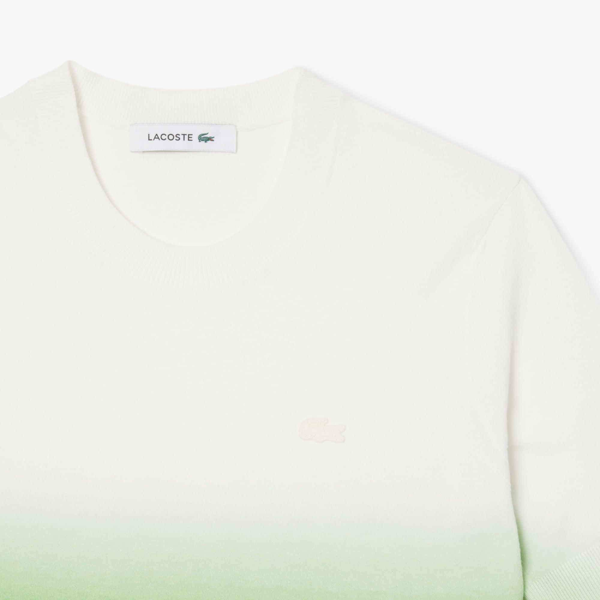 Women's Short Sleeve Ombré Sweater by LACOSTE