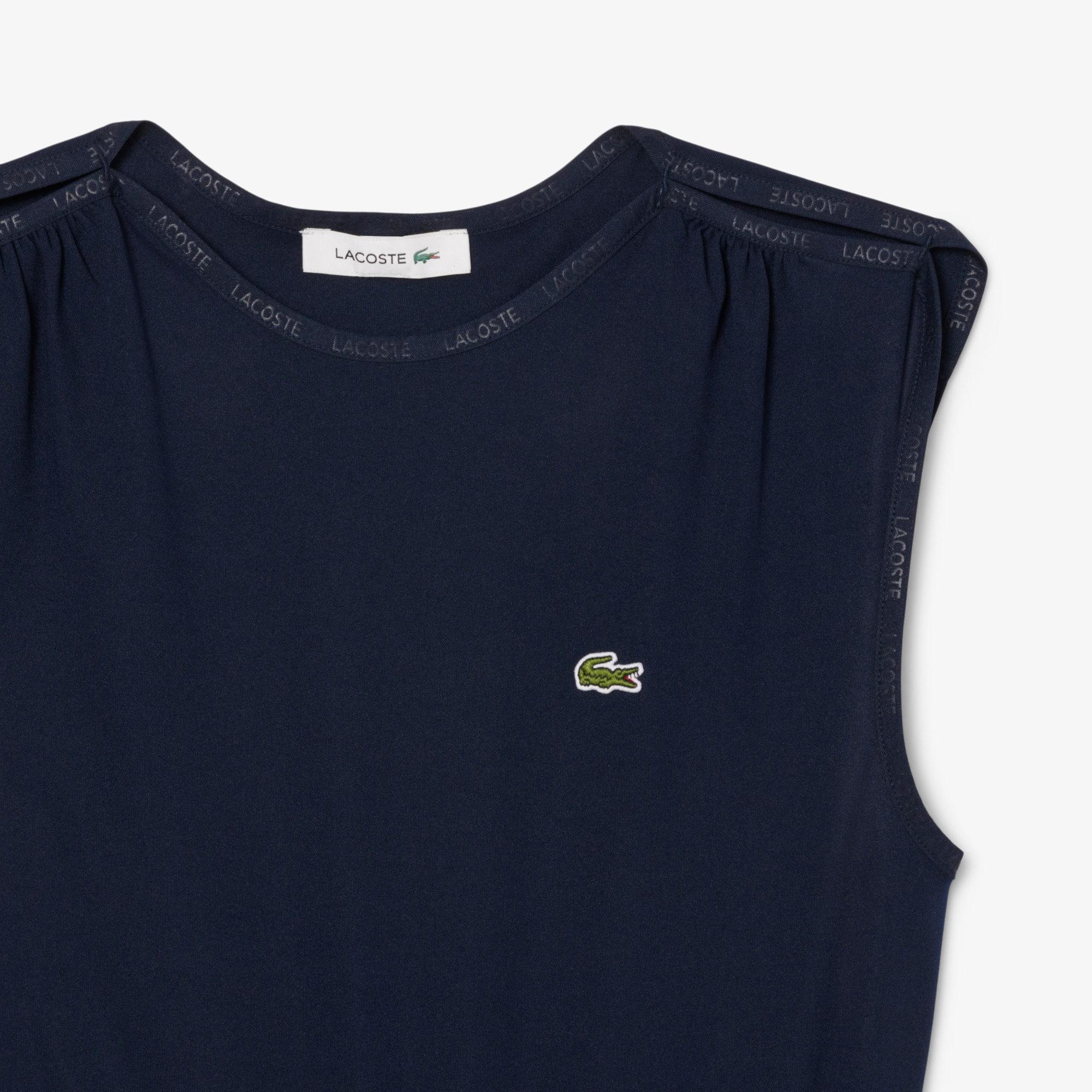 Women's Sleeveless Pleated Dress by LACOSTE