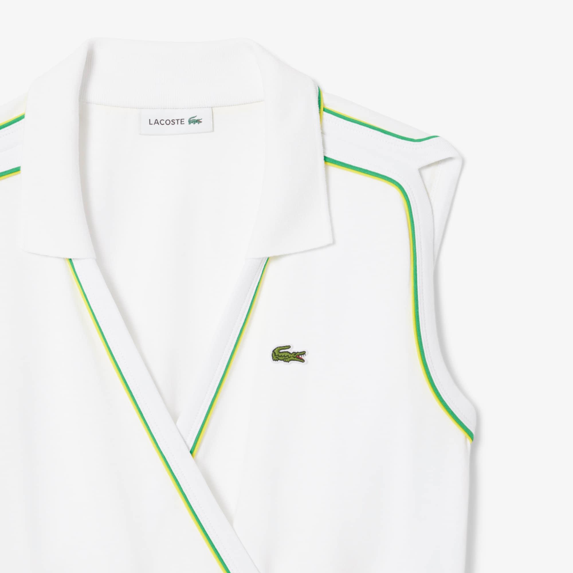 Women's Sleeveless Polo Romper by LACOSTE