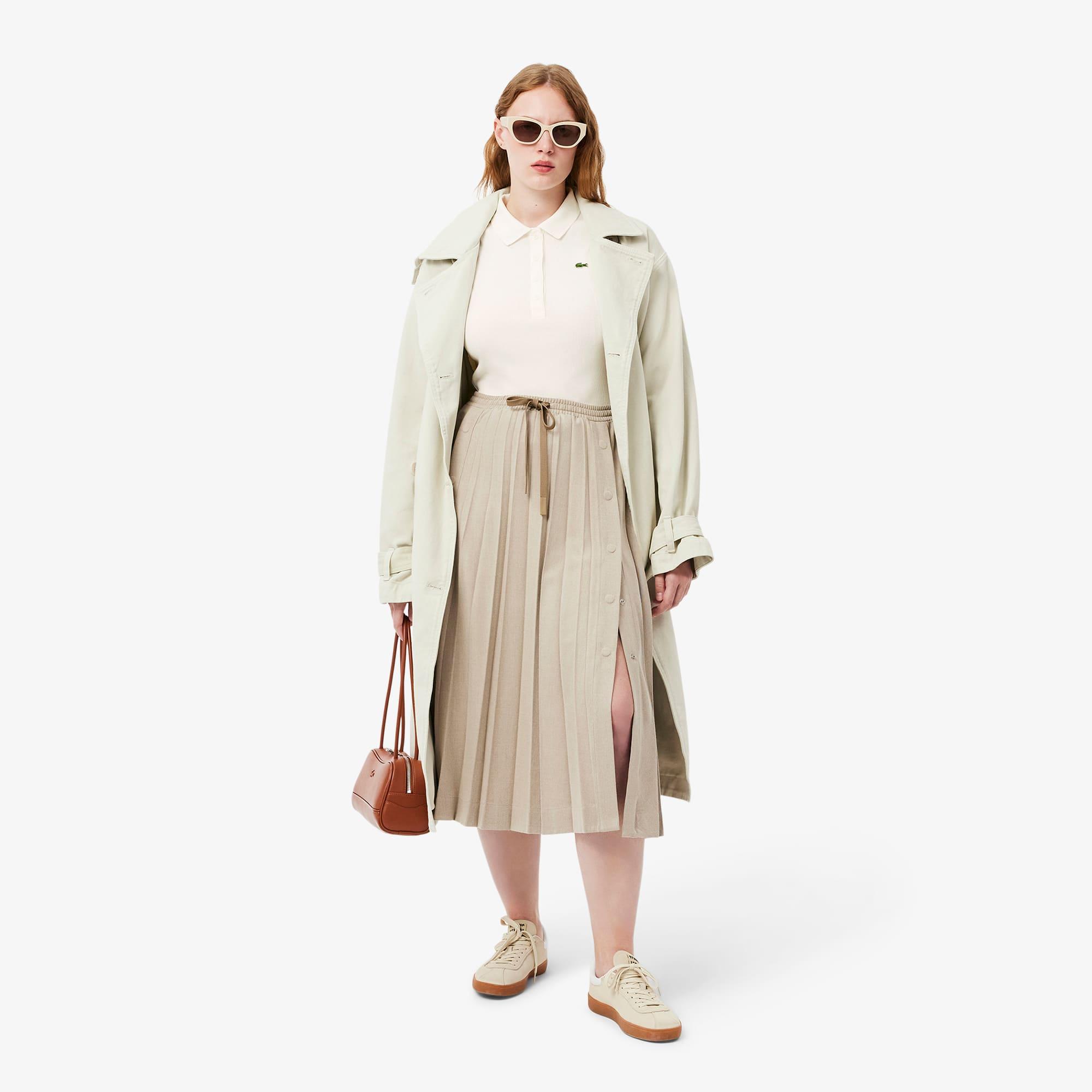 Women's Slim Fit L.12.D Ribbed Cotton Polo by LACOSTE