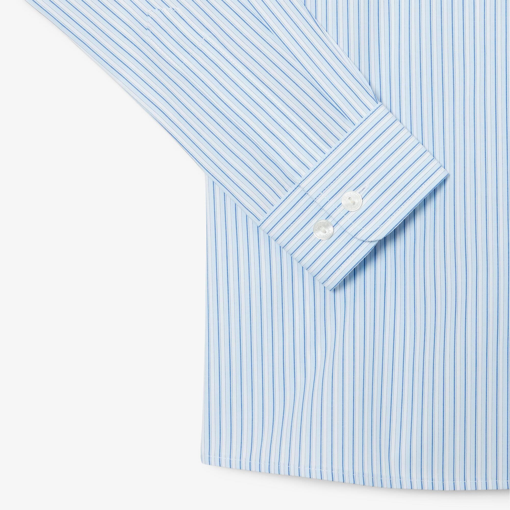 Women's Slim Fit Stretch Poplin Shirt by LACOSTE