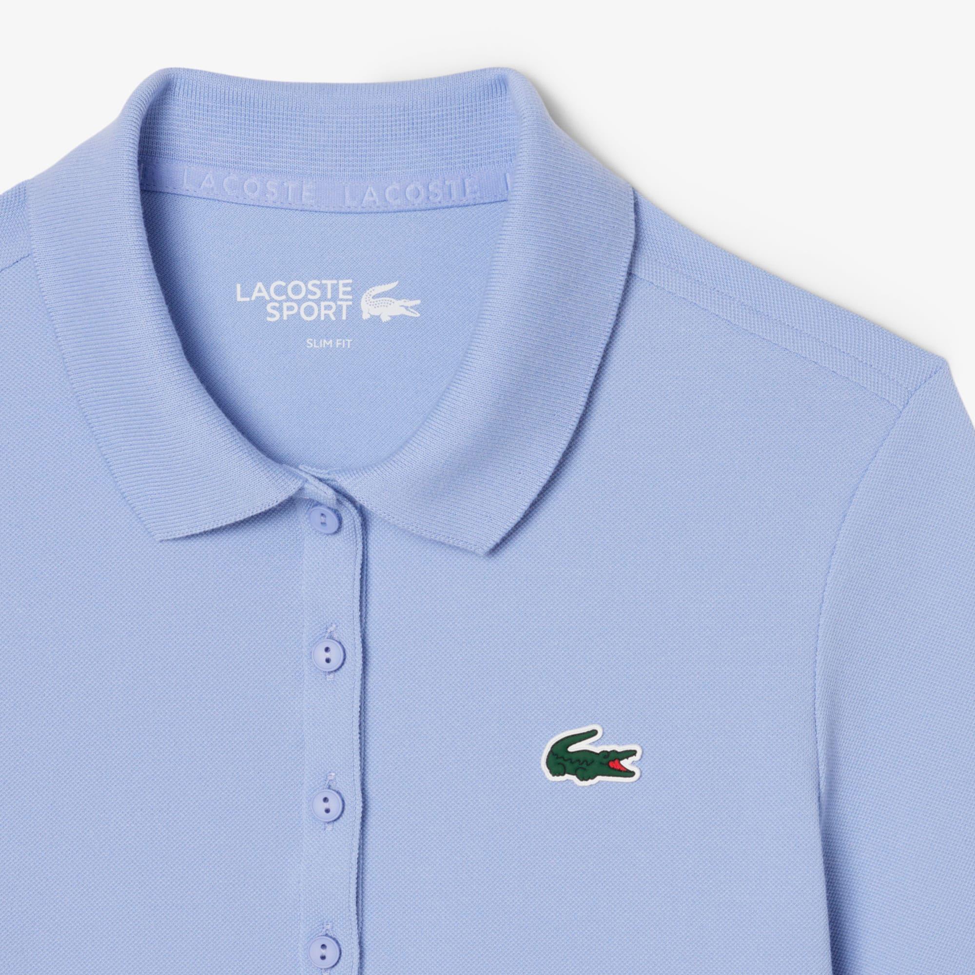 Women's Slim Fit Thermo-Regulating Golf Polo by LACOSTE
