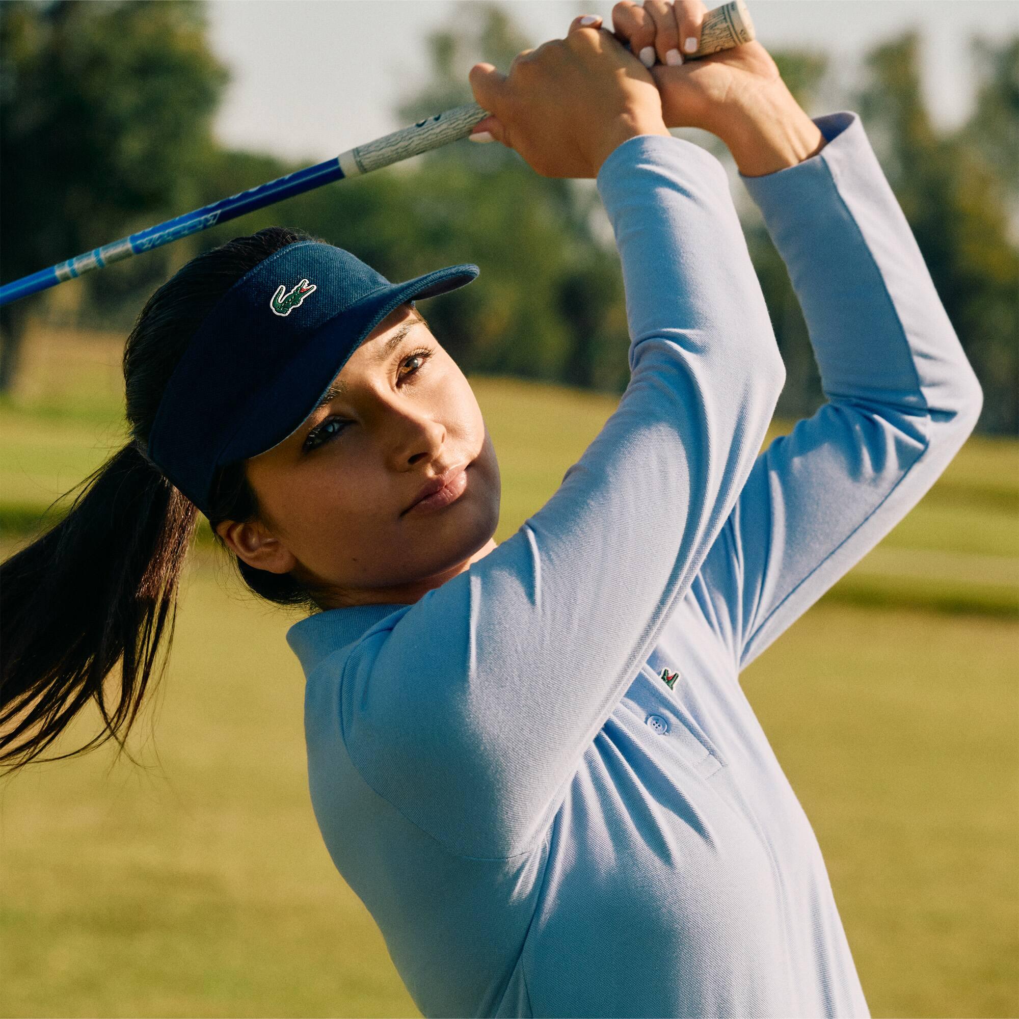 Women's Thermo-Regulating UV Protect Golf Polo by LACOSTE