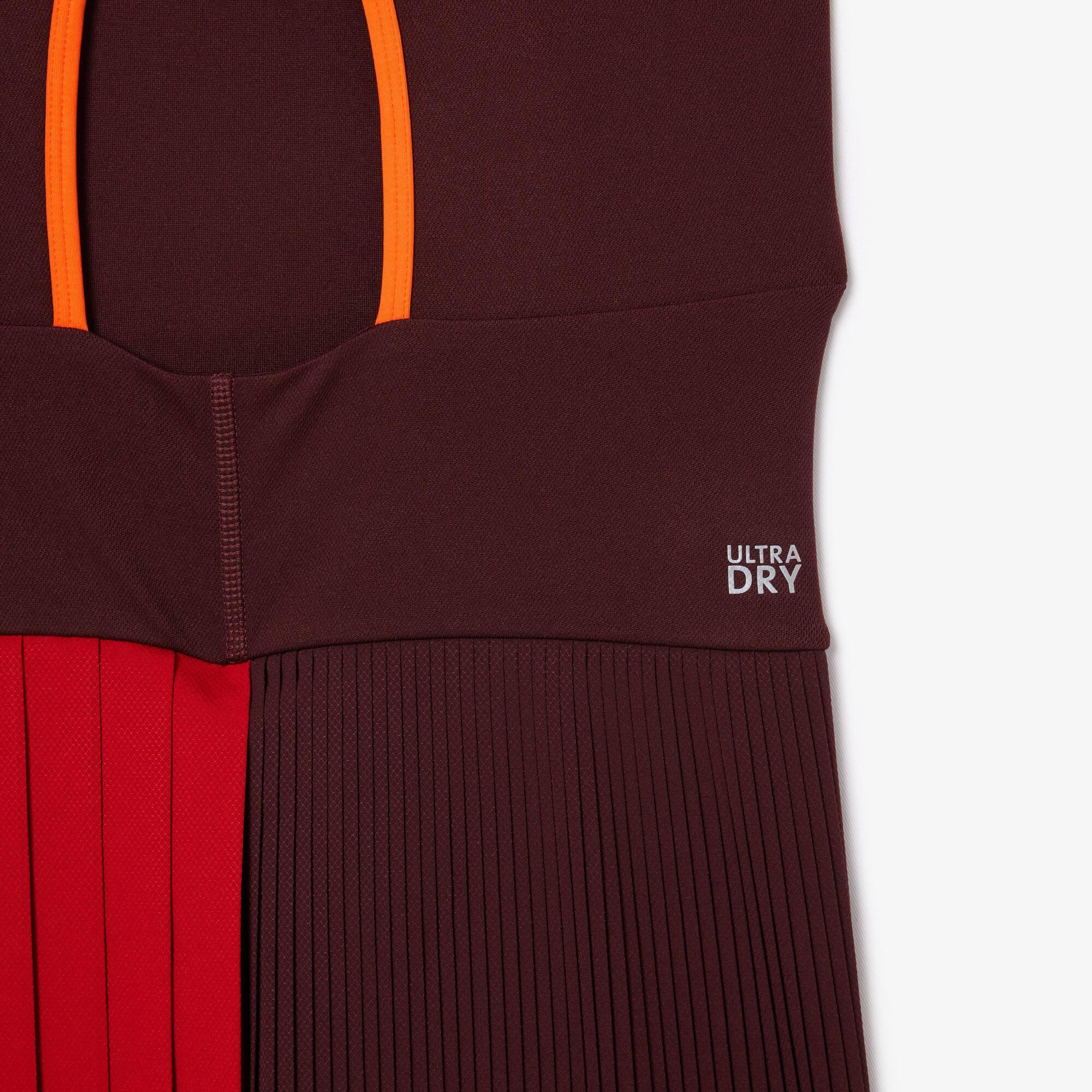 Women's Ultra Dry Tennis Dress with Removable Liner by LACOSTE