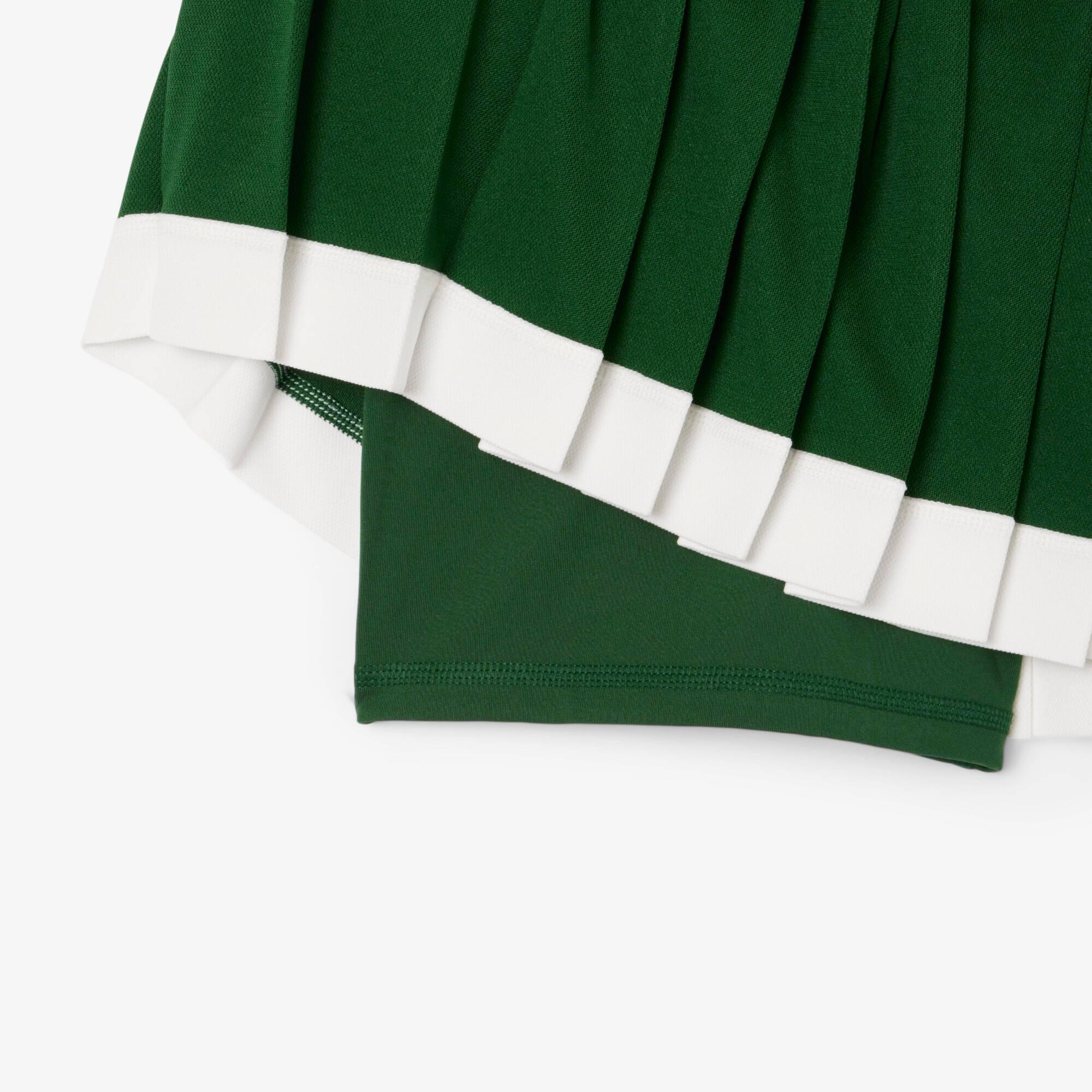 Women's Ultra Dry Tennis Heritage Stretch Skirt by LACOSTE