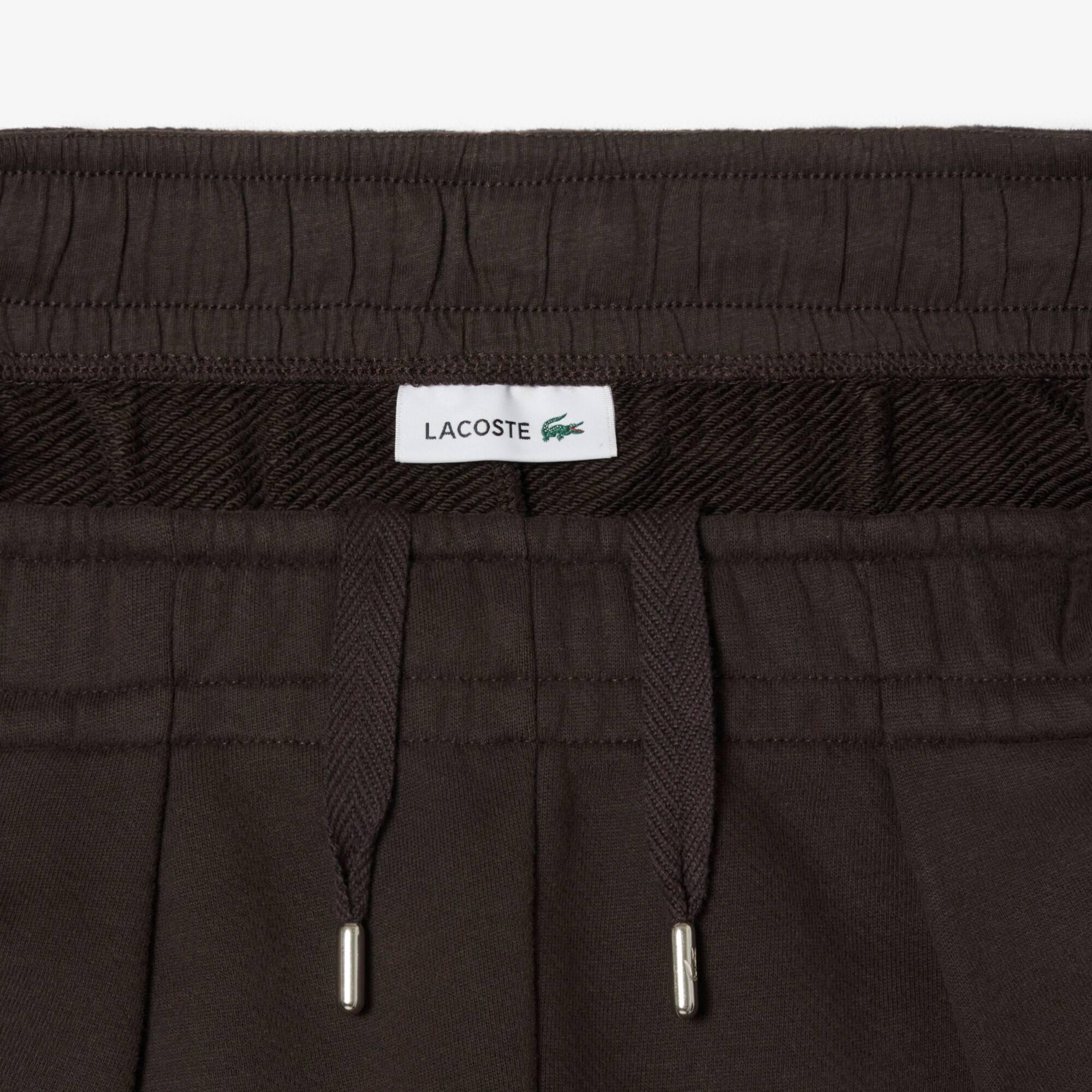 Women's Wide Leg Fleece Sweatpants by LACOSTE