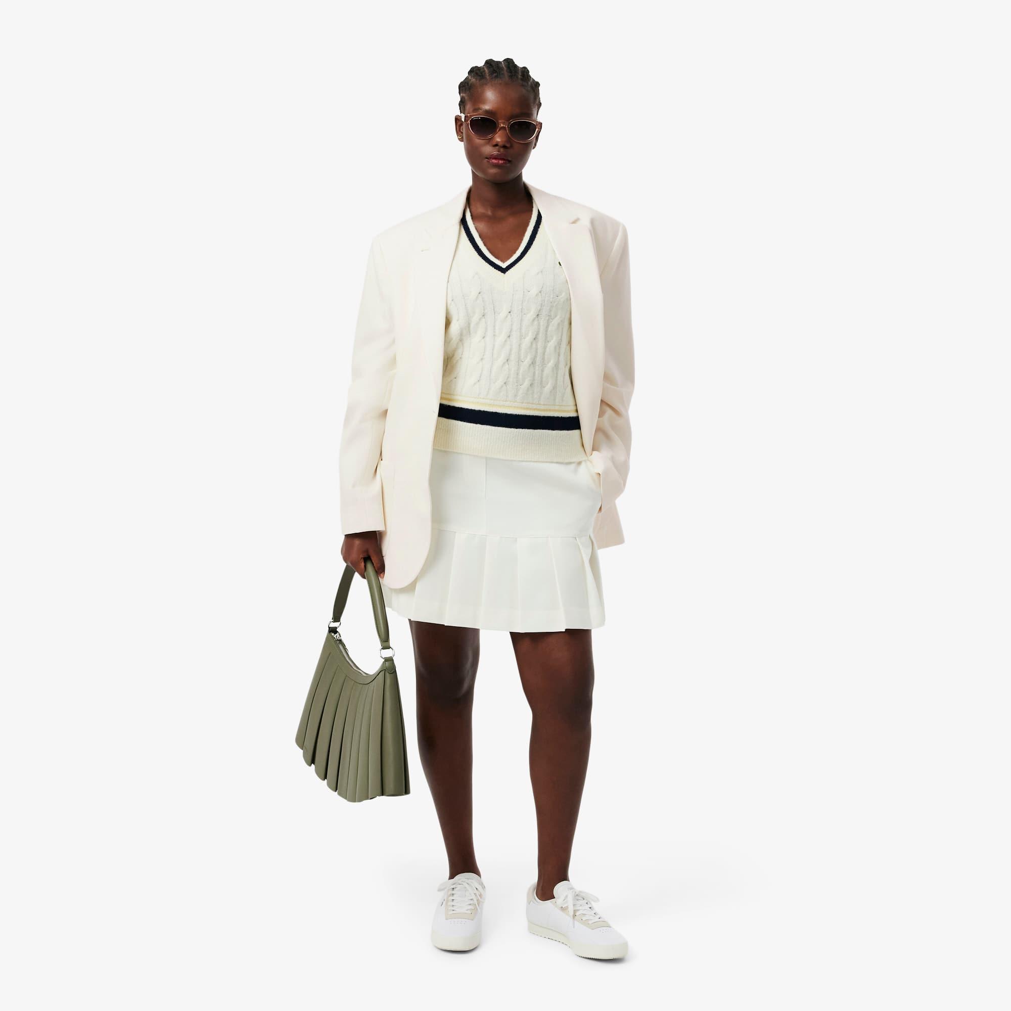 Women's Wool Twill Blazer by LACOSTE