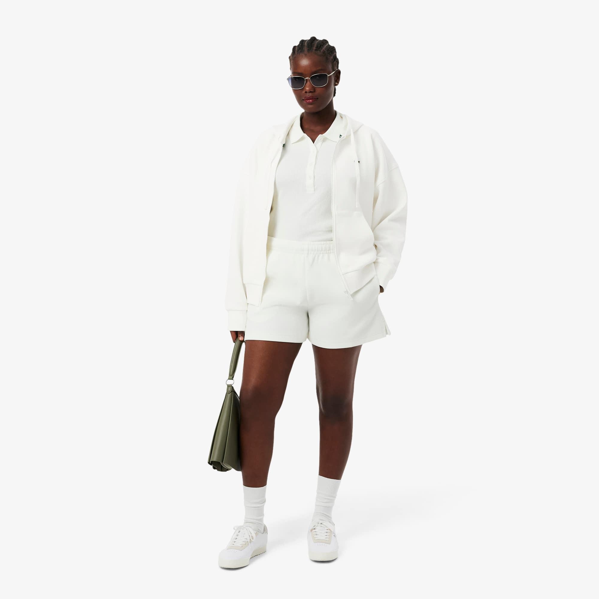 Women's Zip-Up Piqué Hoodie by LACOSTE