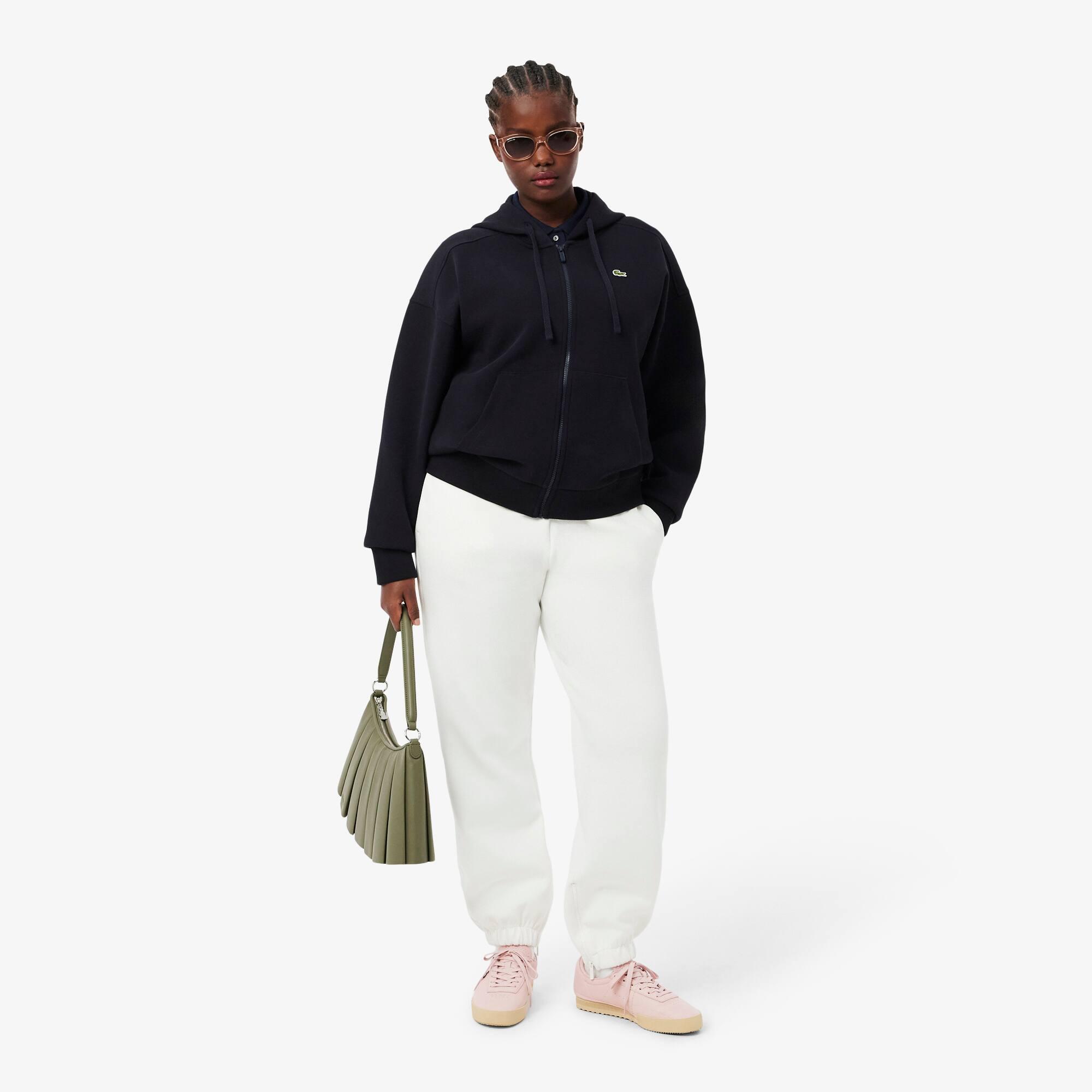 Women's Zip-Up Piqué Hoodie by LACOSTE