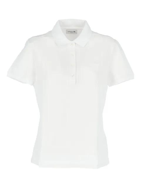 button-up polo top by LACOSTE