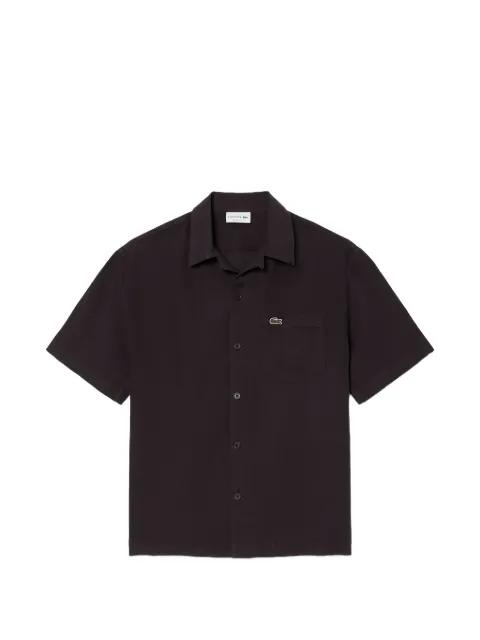 buttoned short-sleeved shirt by LACOSTE