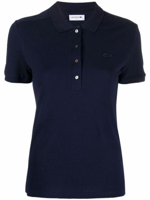 chest logo-patch polo top by LACOSTE