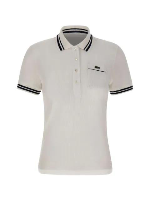 chest-pocket polo shirt by LACOSTE