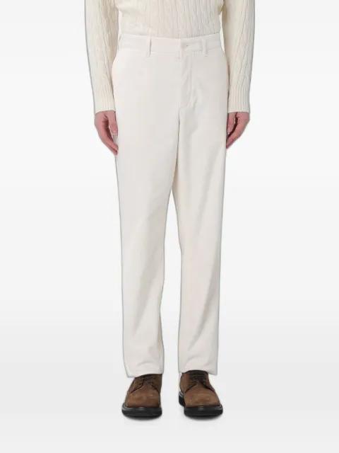 corduroy chino trousers by LACOSTE