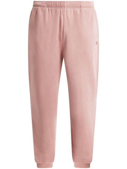 cotton-fleece track pants by LACOSTE