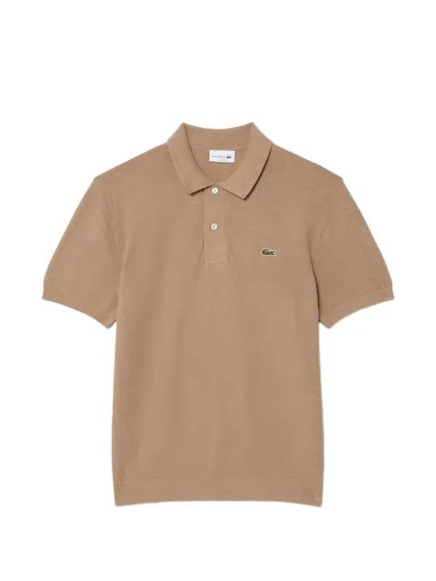 cotton polo shirt by LACOSTE