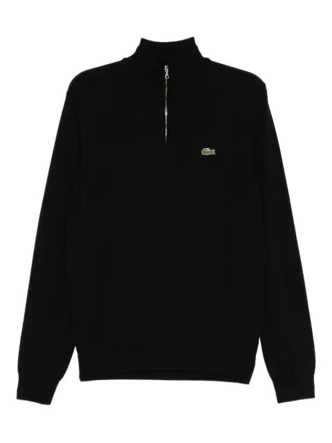 cotton zipped top by LACOSTE