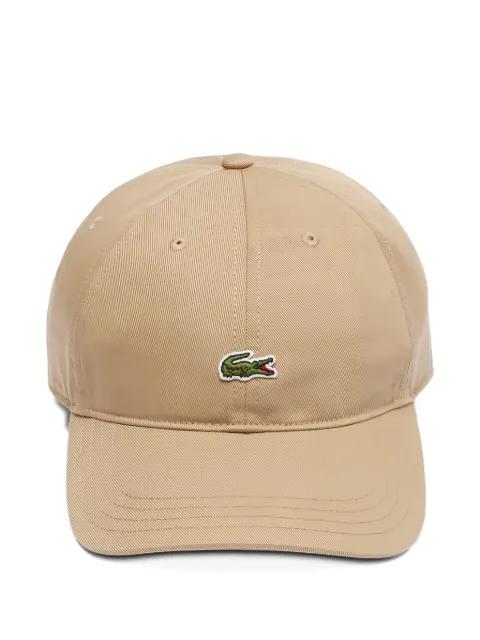 crocodile-embroidered baseball cap by LACOSTE