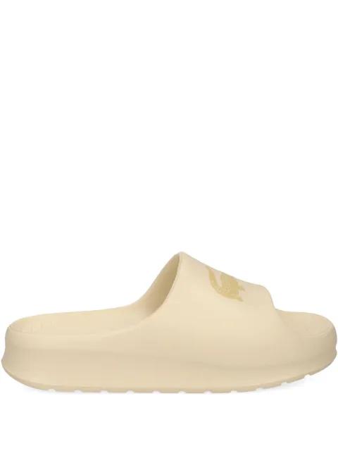 crocodile-logo platform slides by LACOSTE