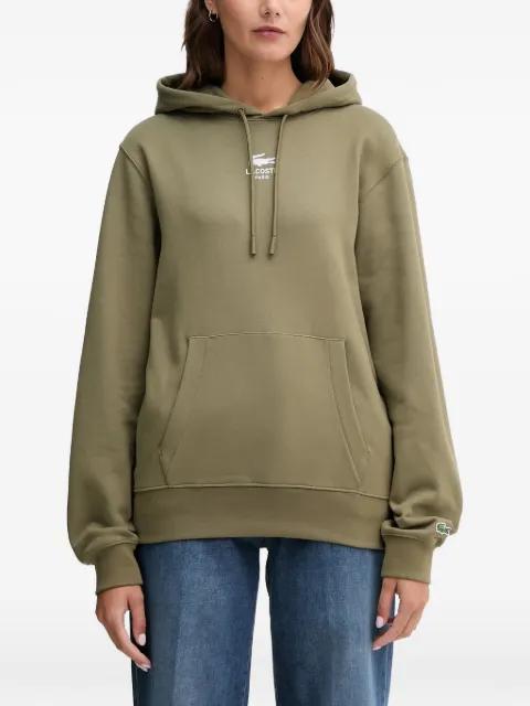 drawstring logo hoodied hoodie by LACOSTE