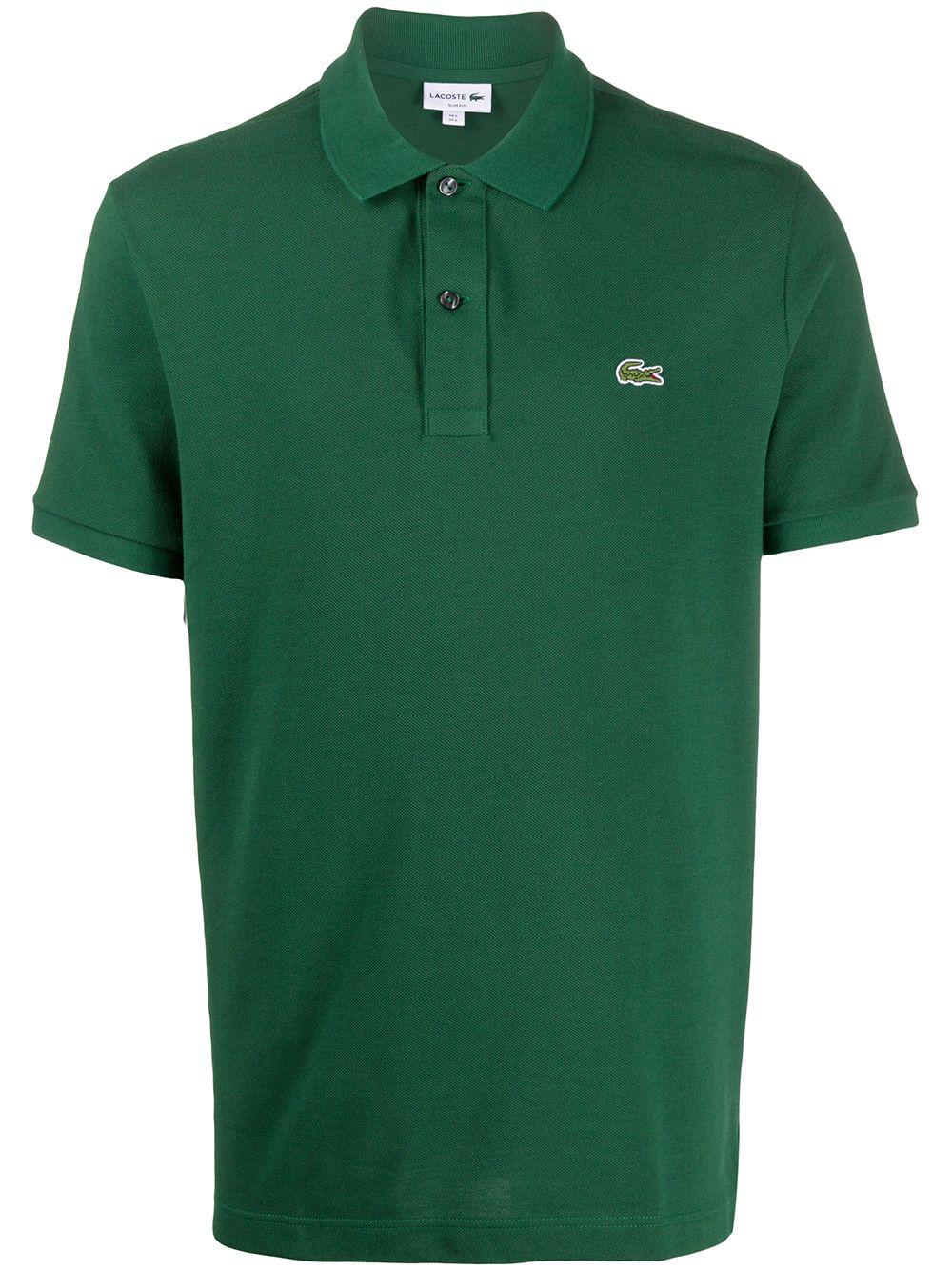 embroidered logo polo shirt by LACOSTE