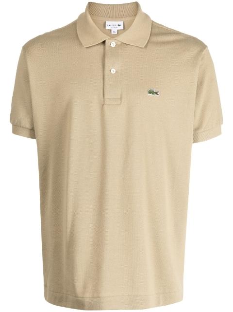 embroidered-logo short-sleeve polo shirt by LACOSTE