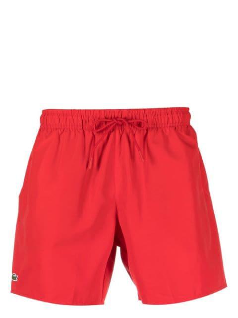 embroidered-logo swim shorts by LACOSTE