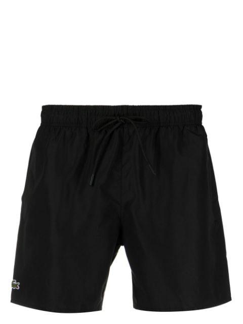 embroidered-logo swim shorts by LACOSTE