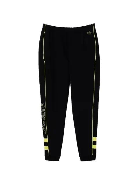 embroidered regular-fit track pants by LACOSTE