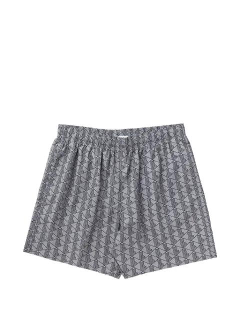 geometric-print swim shorts by LACOSTE