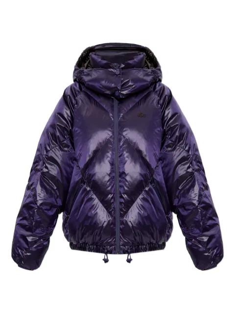 hoodied puffer jacket by LACOSTE