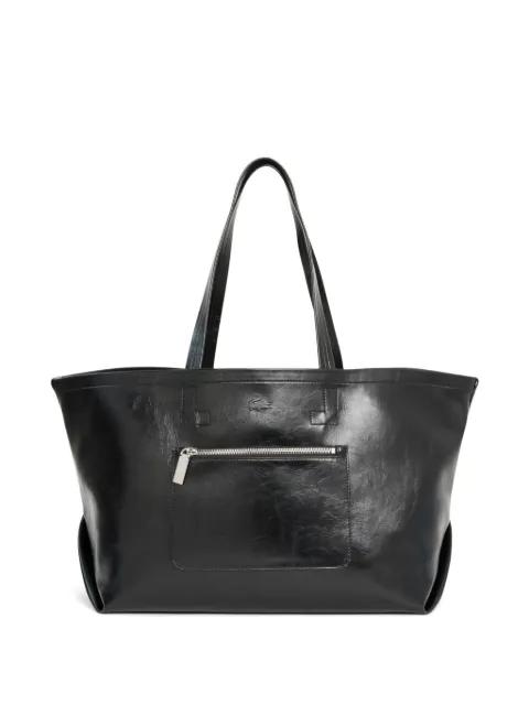 large Lite Glossy tote bag by LACOSTE