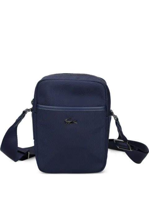 logo adjustable messenger bag by LACOSTE
