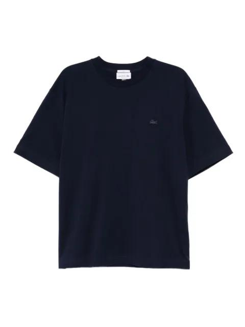 logo-appliqué cotton T-shirt by LACOSTE