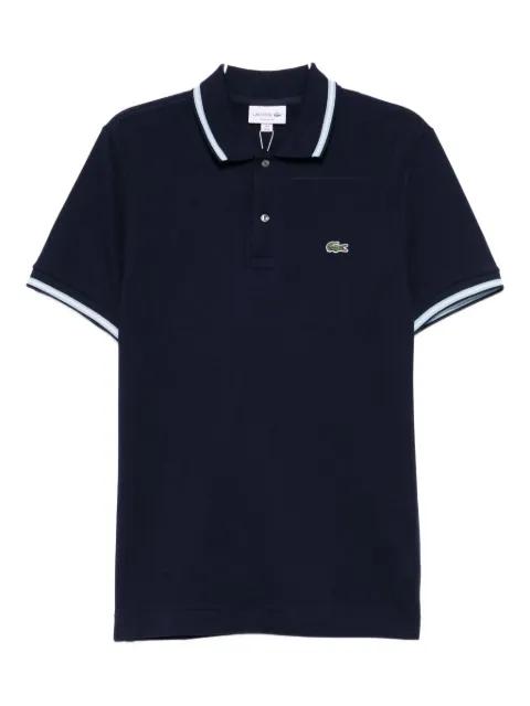 logo-appliqué cotton polo shirt by LACOSTE