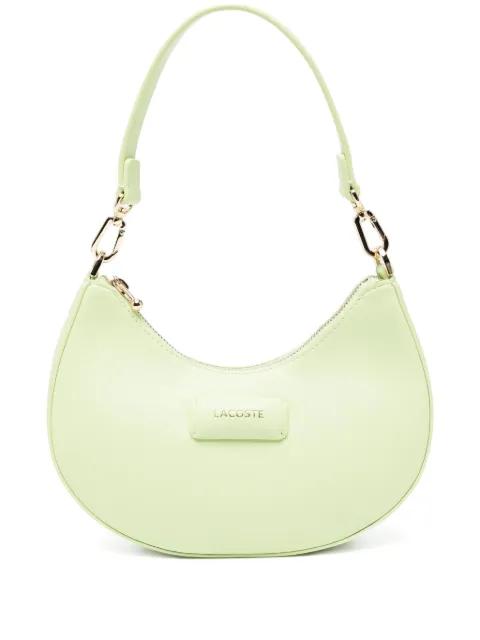 logo-appliqué half-moon bag by LACOSTE