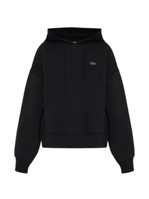 logo-appliqué hoodie by LACOSTE