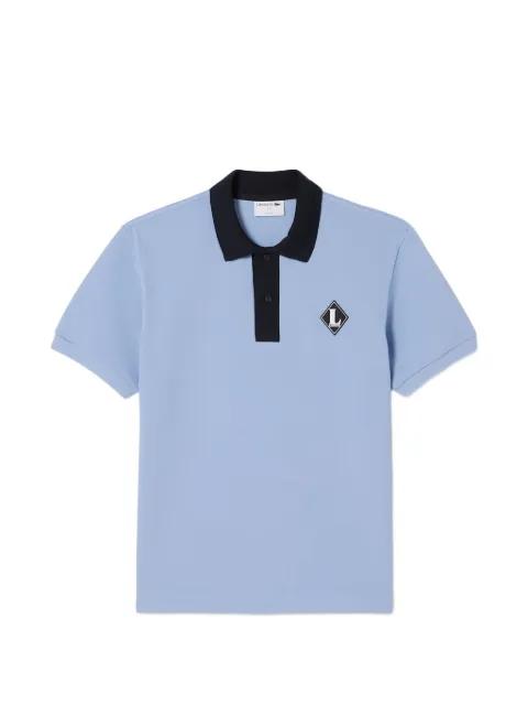 logo-appliqué polo shirt by LACOSTE