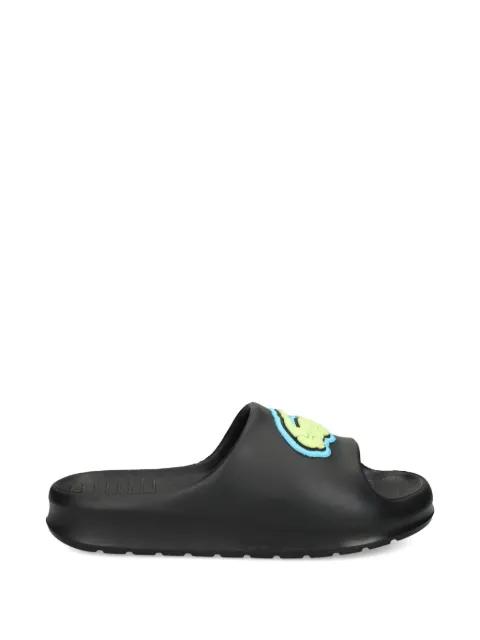logo-applique slides by LACOSTE