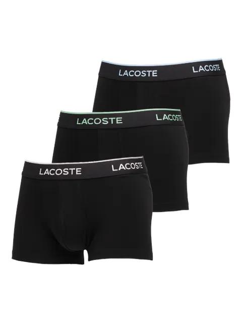 logo boxers (pack of three) by LACOSTE