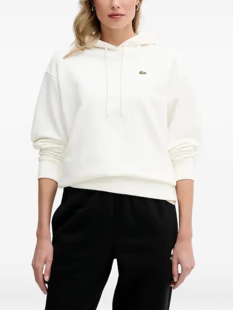 logo-detail hoodie by LACOSTE