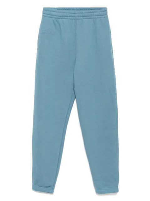 logo-embossed fleece pants by LACOSTE
