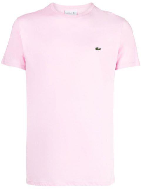 logo-embroidered T-shirt by LACOSTE