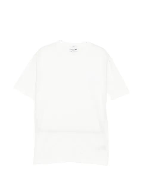 logo-embroidered T-shirt by LACOSTE