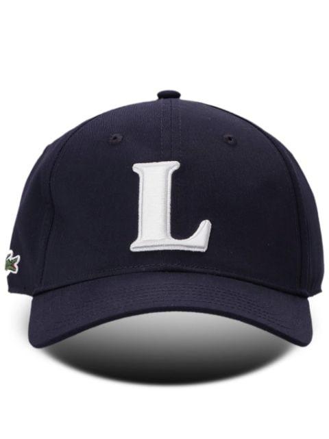 logo-embroidered baseball cap by LACOSTE