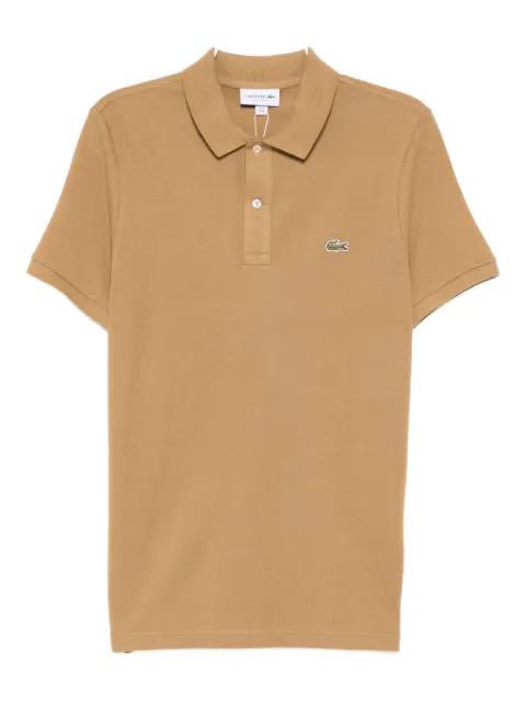 logo-embroidered polo shirt by LACOSTE